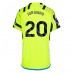Tanie Strój piłkarski Arsenal Jorginho Frello #20 Koszulka Wyjazdowej dla damskie 2023-24 Krótkie Rękawy